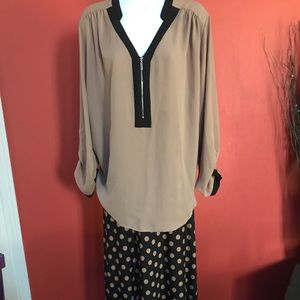 Classic skirt and blouse set